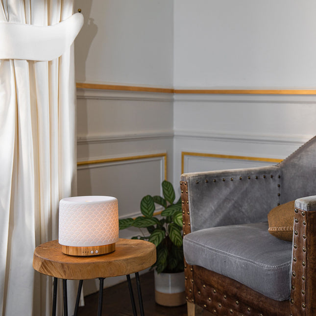 Lanaform Moya – Ultraljudsdiffuser med LED-belysning och doftspridning