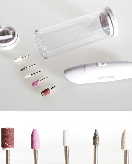 Lanaform My Nails – Manikyr- och pedikyrset med 10 tillbehör i elegant etui
