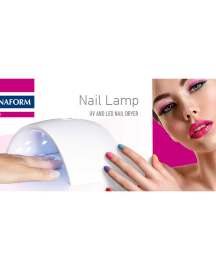 Lanaform Nail Lamp – UV/LED-lampa för snabbtorkning av gel- och shellack