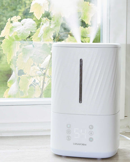 Lanaform Napo – Luftfuktare med varm & kall dimma, aromafunktion och touchskärm