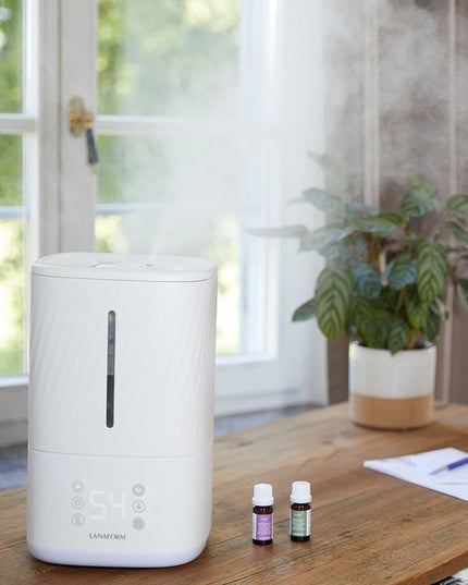 Lanaform Napo – Luftfuktare med varm & kall dimma, aromafunktion och touchskärm
