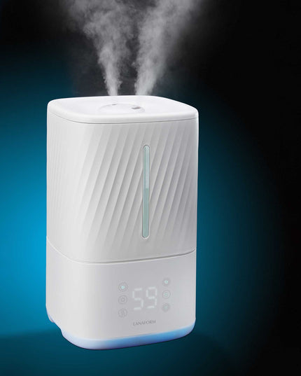 Lanaform Napo – Luftfuktare med varm & kall dimma, aromafunktion och touchskärm