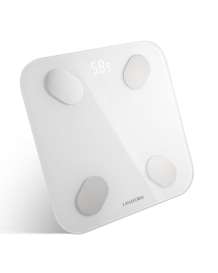 Lanaform PDS-200C – Smart personvåg med app, kroppssammansättning och Bluetooth
