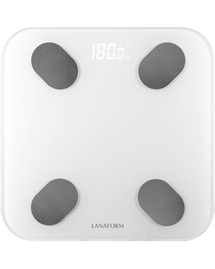 Lanaform PDS-200C – Smart personvåg med app, kroppssammansättning och Bluetooth