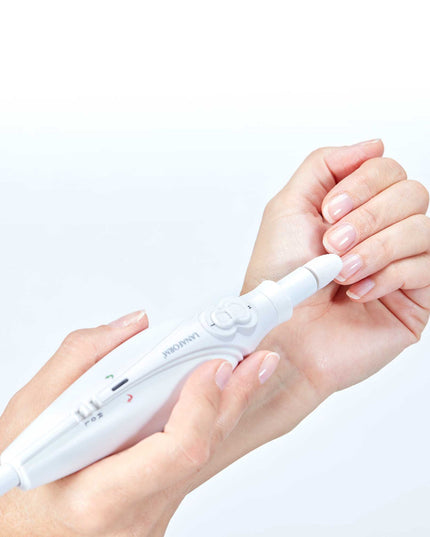 Lanaform Perfect Nail – Elektriskt manikyr- och pedikyrset med 7 tillbehör