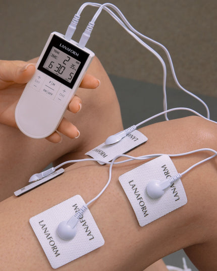 Lanaform Physio Stim – Avancerad TENS/EMS-apparat med dubbla kanaler och 20 program
