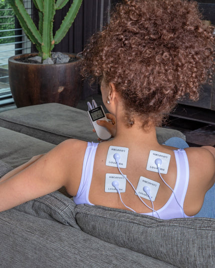 Lanaform Physio Stim – Avancerad TENS/EMS-apparat med dubbla kanaler och 20 program