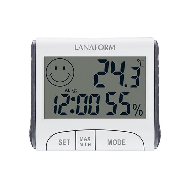 Lanaform Thermo-Hygrometer – Digital termometer och hygrometer för inomhusklimat