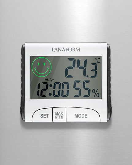 Lanaform Thermo-Hygrometer – Digital termometer och hygrometer för inomhusklimat