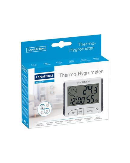 Lanaform Thermo-Hygrometer – Digital termometer och hygrometer för inomhusklimat