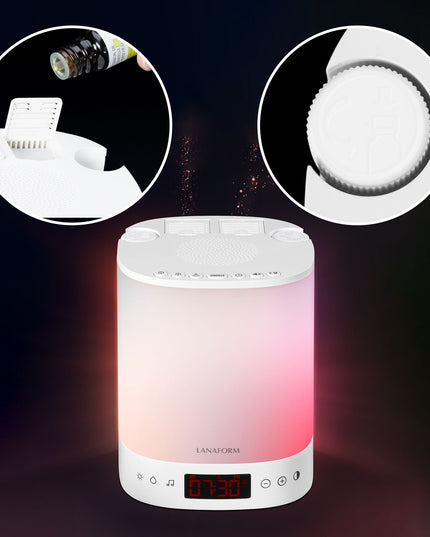 Lanaform Wake-Up Scents – Väckarklocka med doft- och ljusväckning