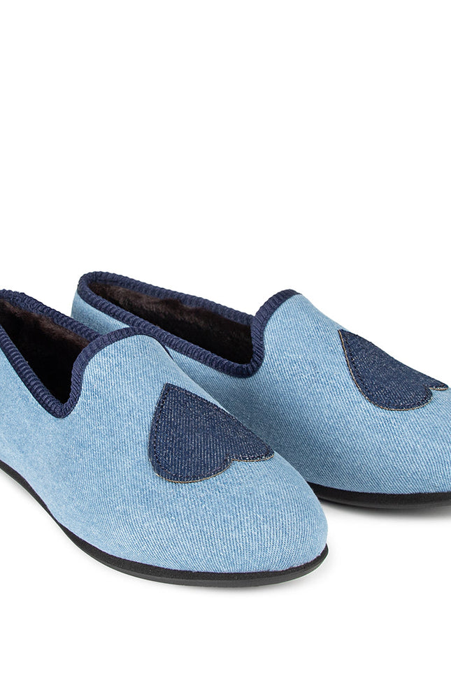 Denim Heart Loafer