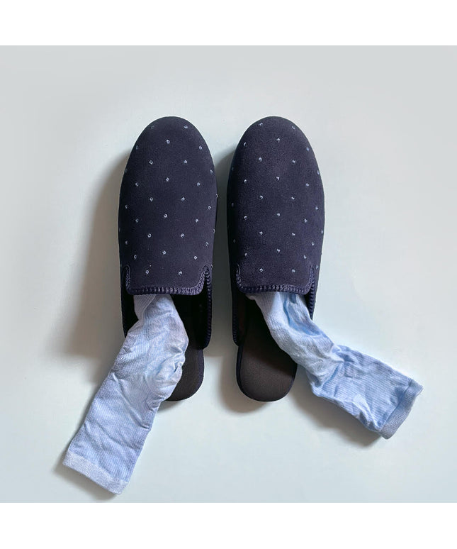 Midnight Dot Slipper