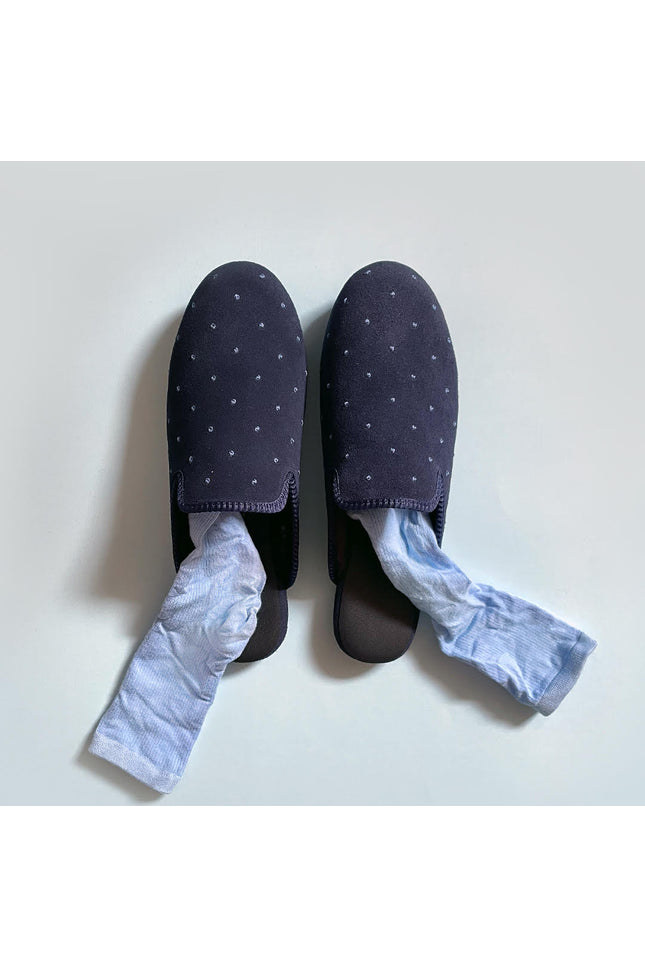Midnight Dot Slipper