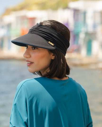 Capri Vändbart UV-Visir Marinblått/Svart