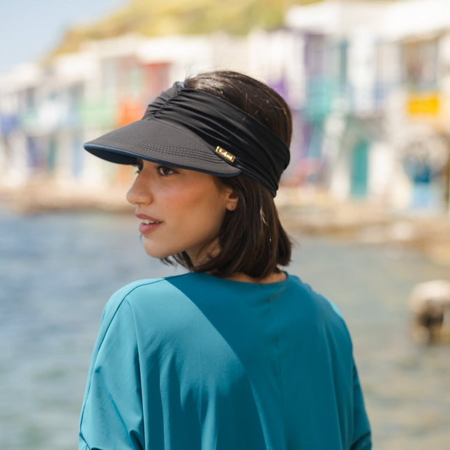 Capri Vändbart UV-Visir Marinblått/Svart