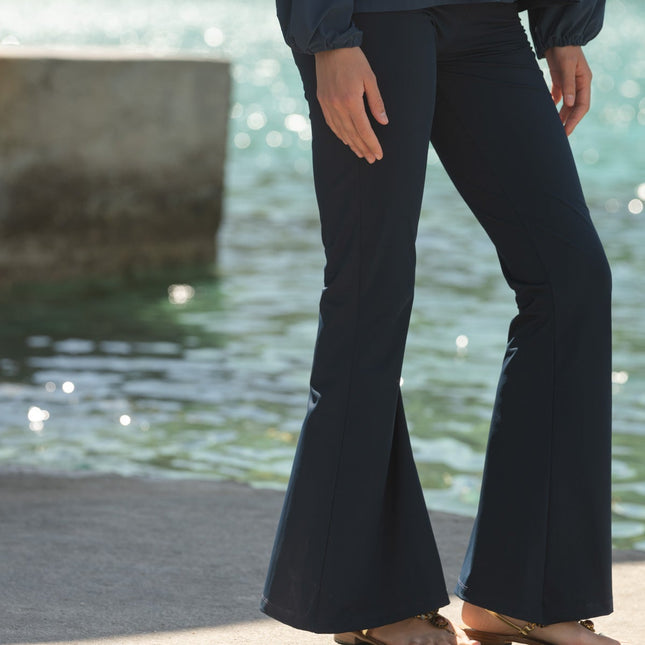 Miami Sculpt UV Flare Leggings Midnattsblå