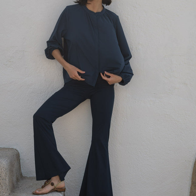 Miami Sculpt UV Flare Leggings Midnattsblå