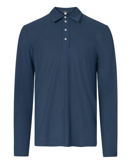 Palma UV-pikétröja Ny marinblå