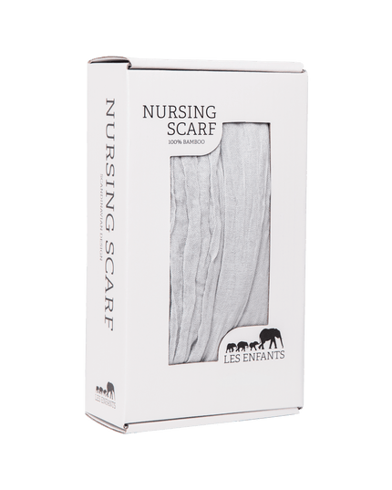 Nursing Scarf/Poncho - Grå