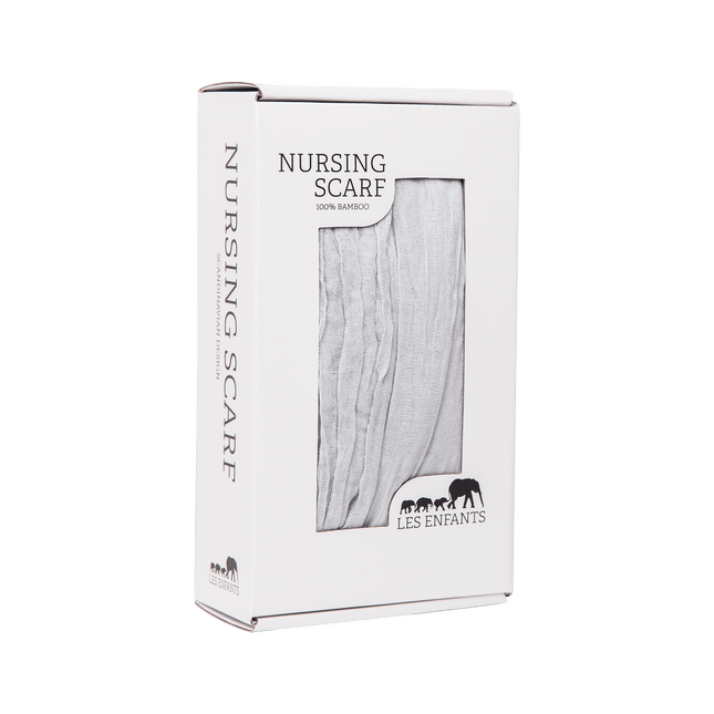 Nursing Scarf/Poncho - Grå