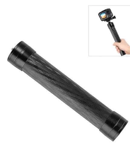 PULUZ 21 cm Kolfiber Förlängningsarm / Monopod Stick