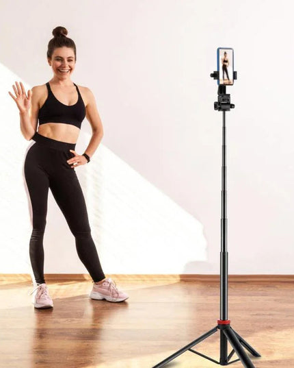 PULUZ Teleskopiskt aluminiumstativ 2m