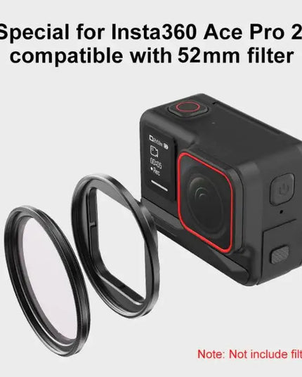 Insta360 Ace Pro 2 PULUZ - PULUZ Filterhållare i Metall för Insta360
