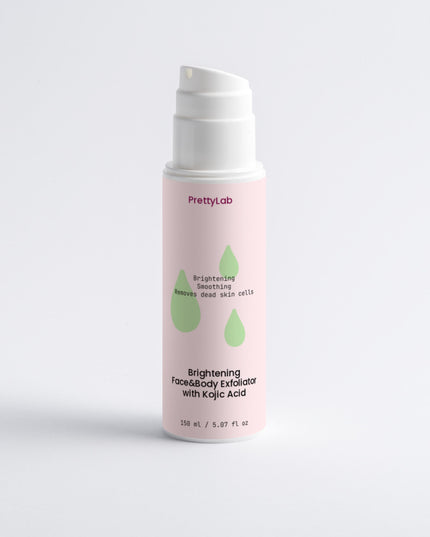 Exfoliator med Kojic Acid och Vitamin C för mörka fläckar och ojämn hudton