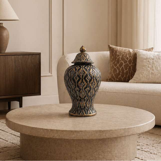 Retro Ginger Jar