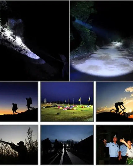 Zoombar Cree Q3-WC ficklampa – Kompakt LED med 180 lumen och bältesclip