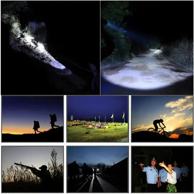 Zoombar Cree Q3-WC ficklampa – Kompakt LED med 180 lumen och bältesclip