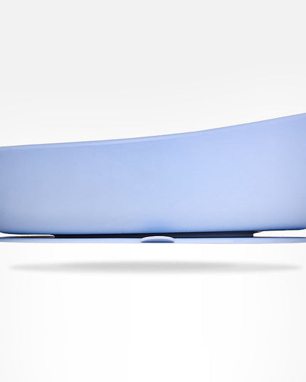 Silicone Baby Plate Bowl - Blå