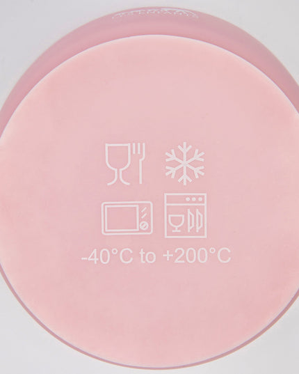 Silicone Baby Plate Bowl - Rosa