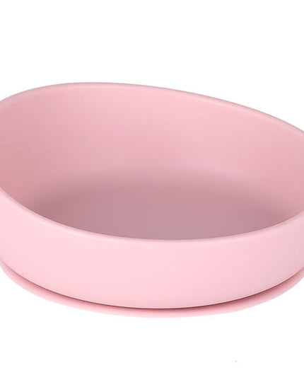 Silicone Baby Plate Bowl - Rosa