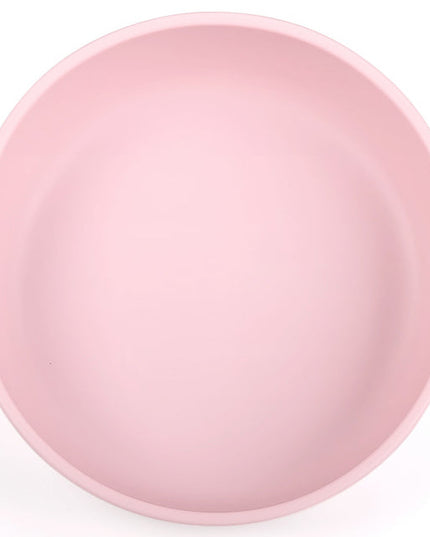 Silicone Baby Plate Bowl - Rosa
