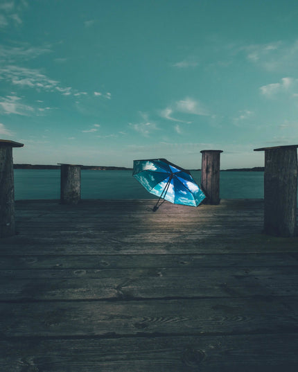 Sky Lake-paraply – vindtätt och solskyddsfaktor 50+