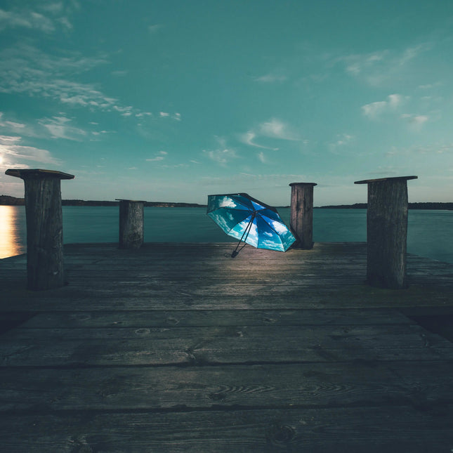 Sky Lake-paraply – vindtätt och solskyddsfaktor 50+