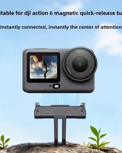 Magnetiskt Snabbfäste för DJI Osmo Action 6 – Enkel & Säker Montering