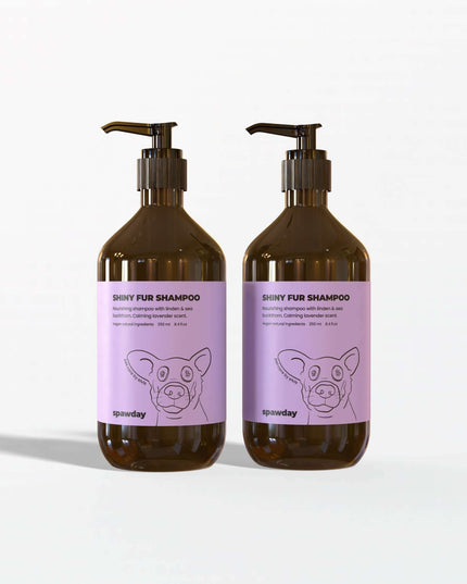 Shiny Fur Shampoo 2 pack – For Oily Hair & Dry Skin