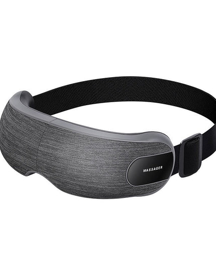 Ögonmassagemask med värme och vibration, fällbar design