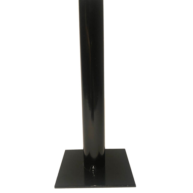 Ljusstake - enkel , stor (svart)