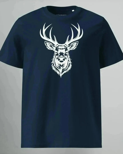 T-SHIRT WHITE DEER