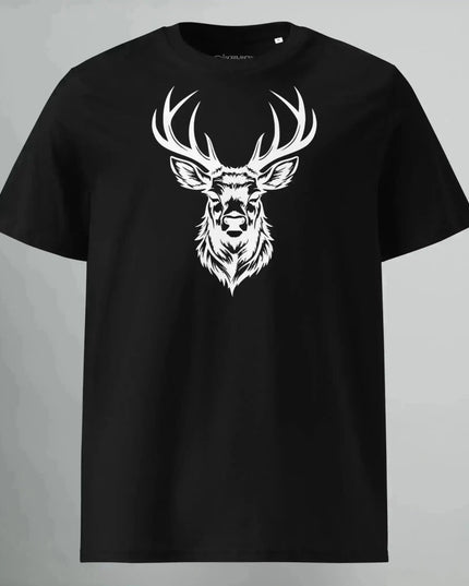 T-SHIRT WHITE DEER