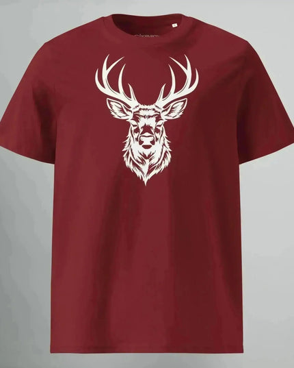 T-SHIRT WHITE DEER