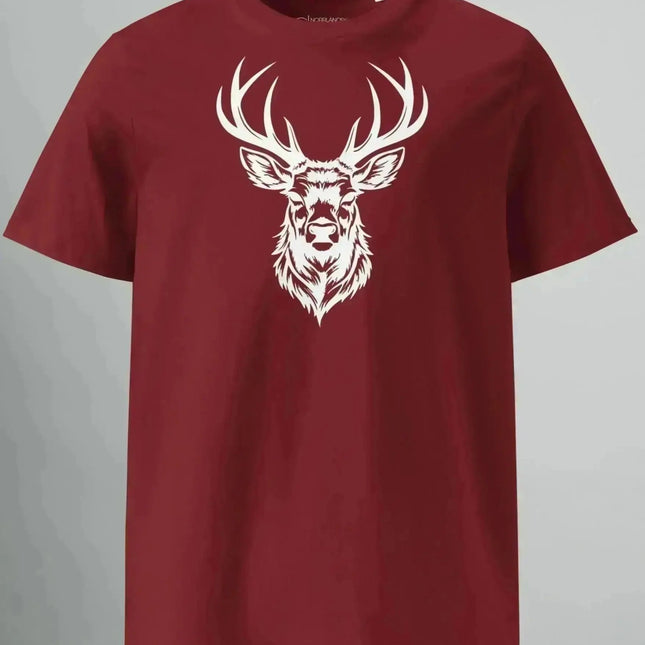 T-SHIRT WHITE DEER