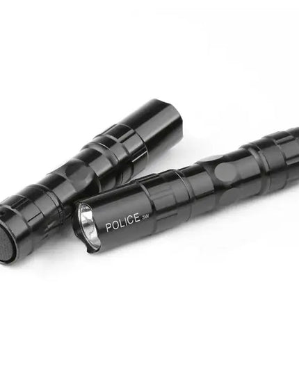 Mini LED Ficklampa 600LM – Vattentålig Taktisk Nyckelringsficklampa i Aluminium