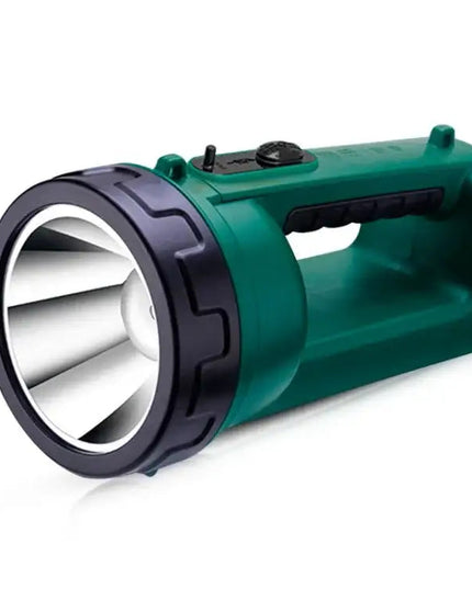 Kraftfull LED Ficklampa med Handtag – 1500mAh, 2W, Lång Räckvidd & Uppladdningsbar