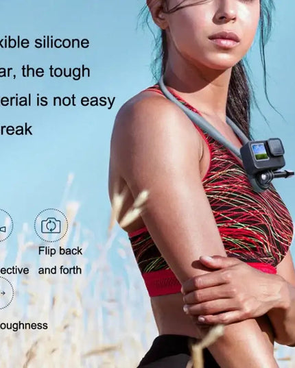 Telesin Magnetiskt Nackfäste för Actionkamera