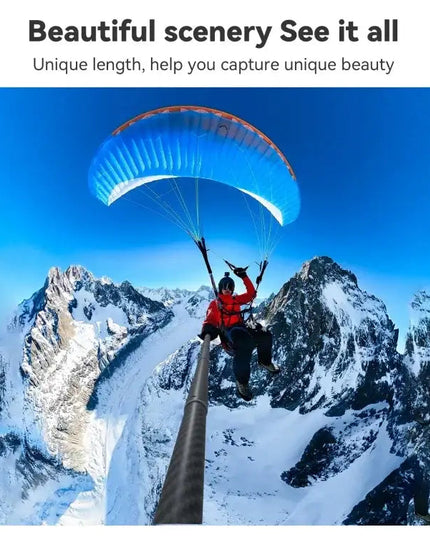 TELESIN 3M Kolfiber Selfie Stick Monopod med 1/4"-Gänga